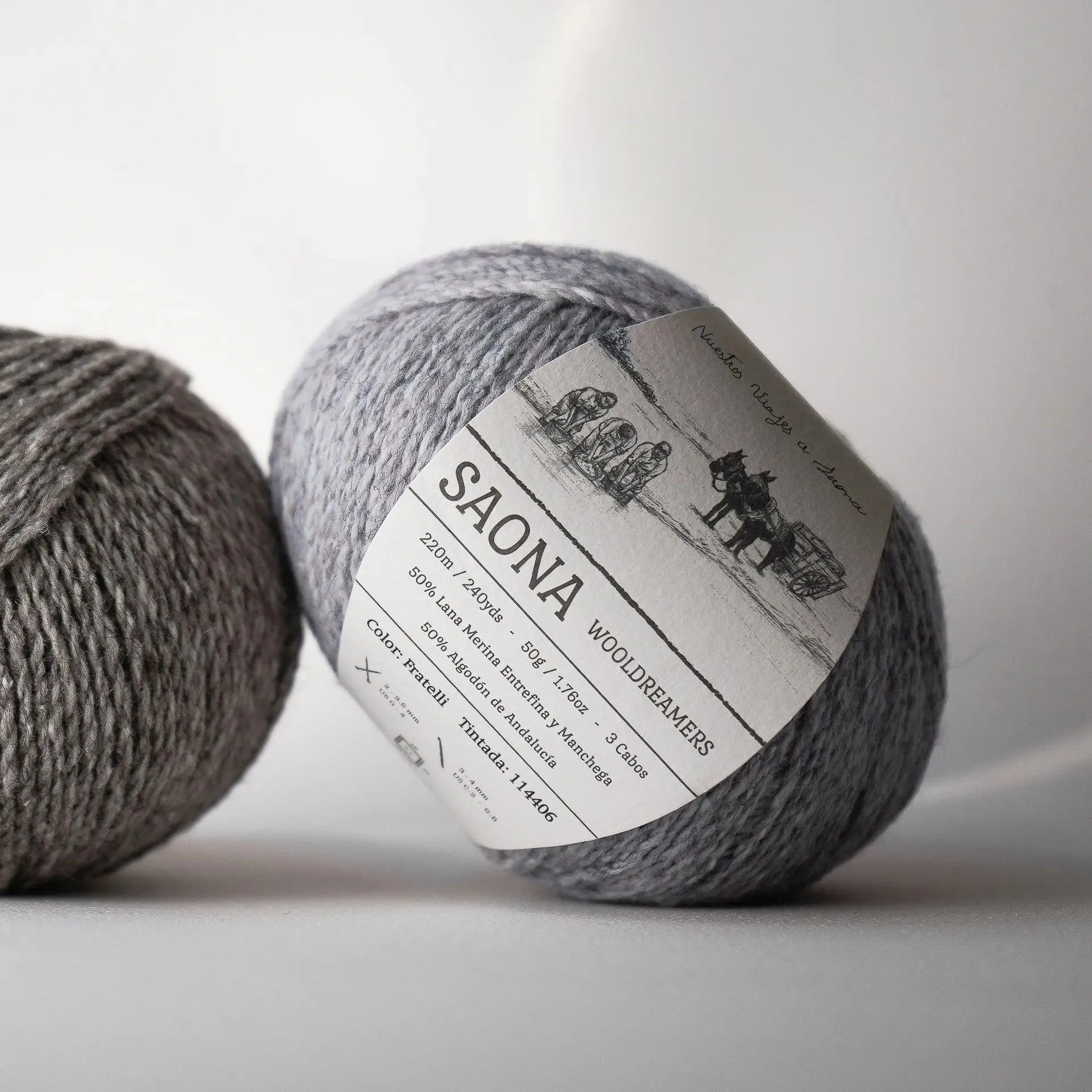 Saona - Cotton/Wool Fingering Weight Yarn