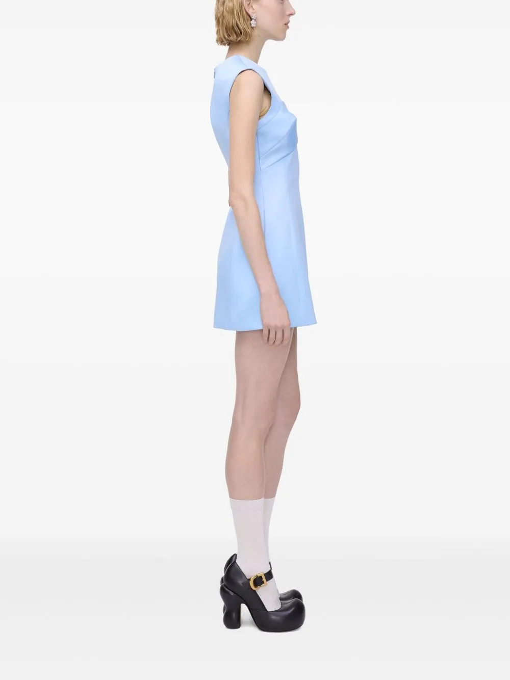 Satin mini dress