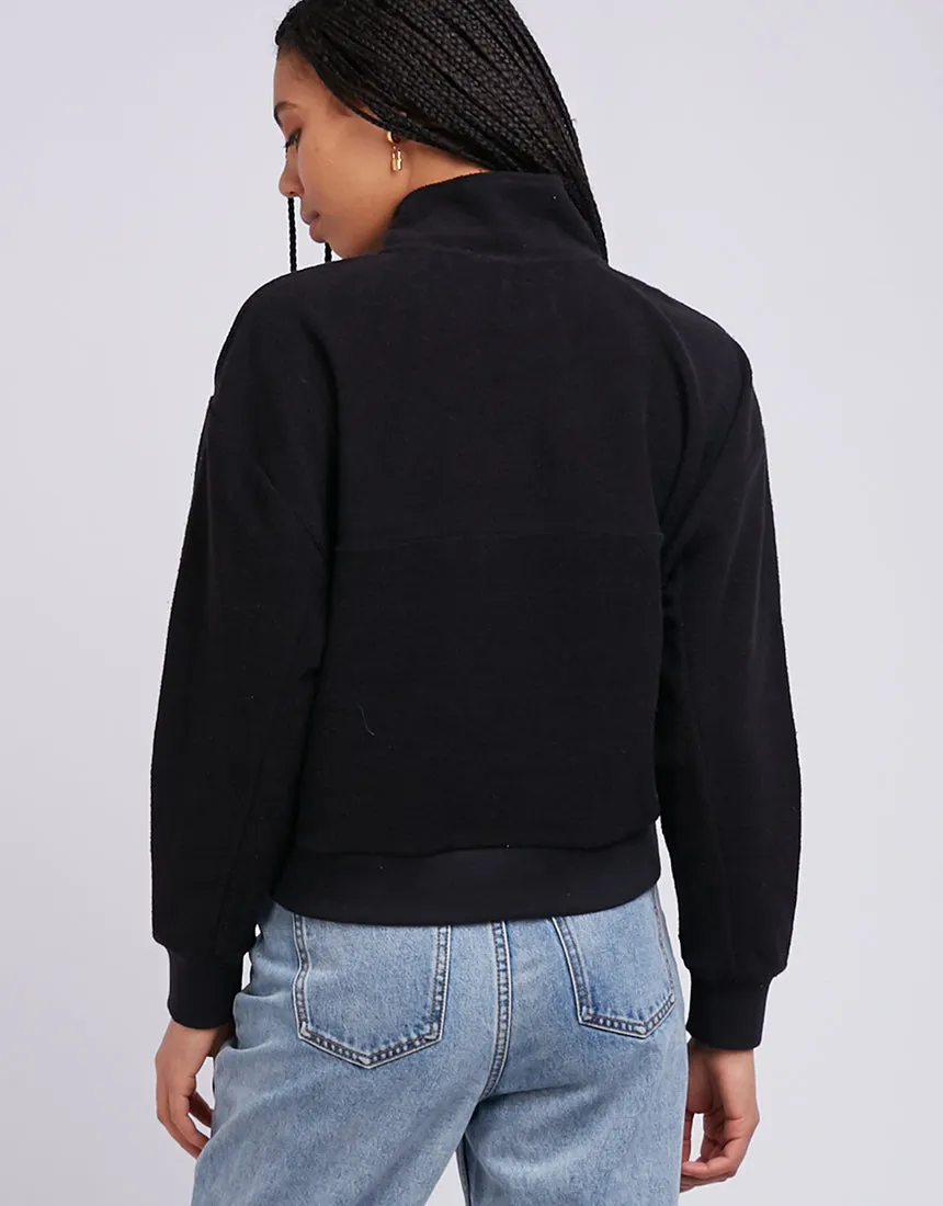 Silent Theory Parker 3/4 Zip Crew