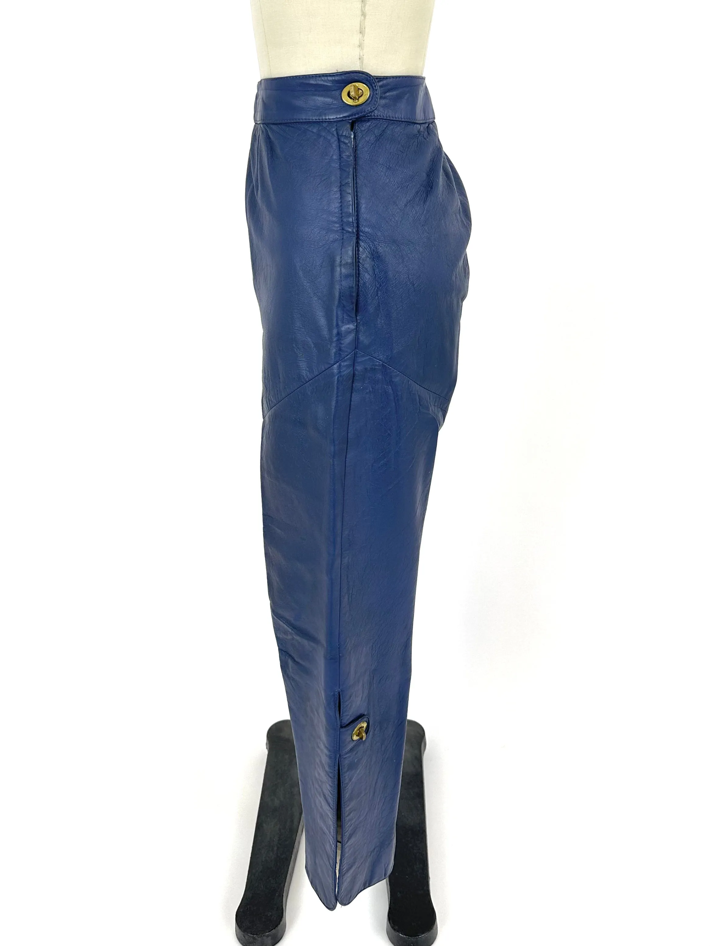 Sills Bonnie Cashin Leather Trousers