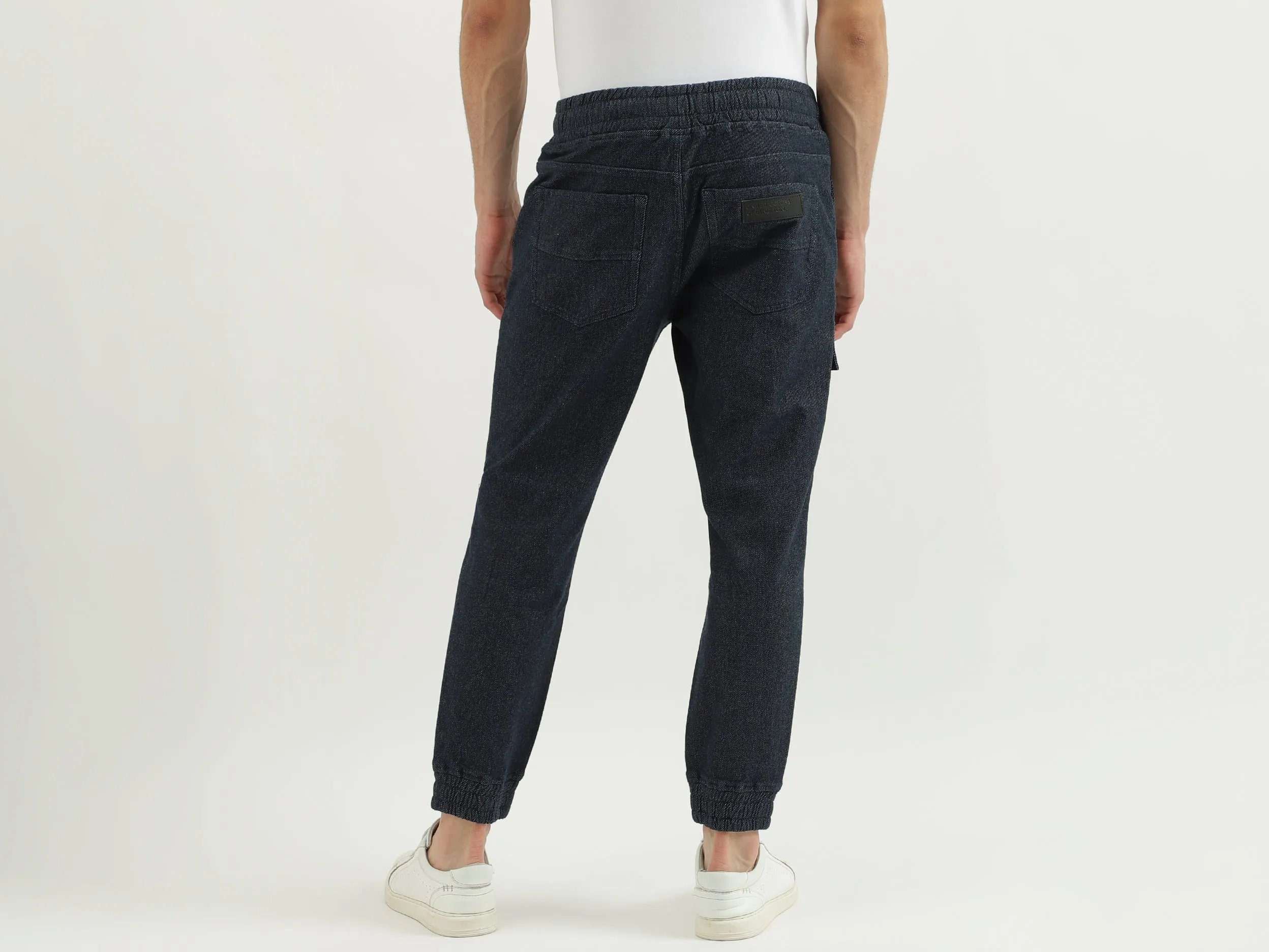 Solid Jogger Fit Trousers