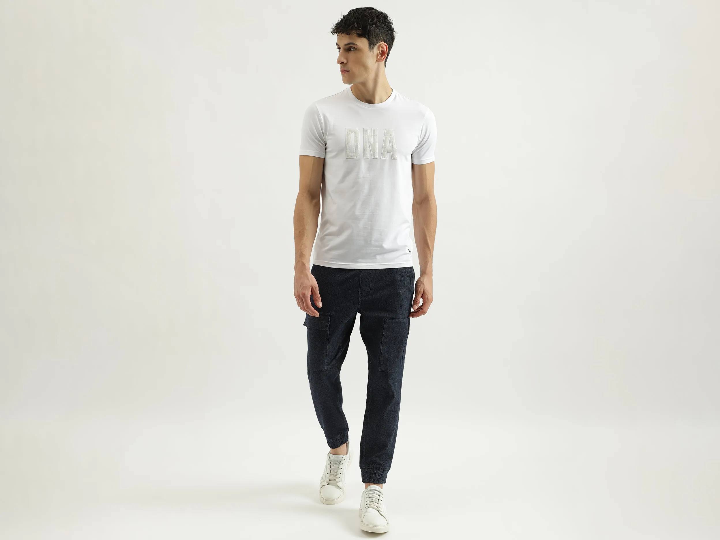 Solid Jogger Fit Trousers