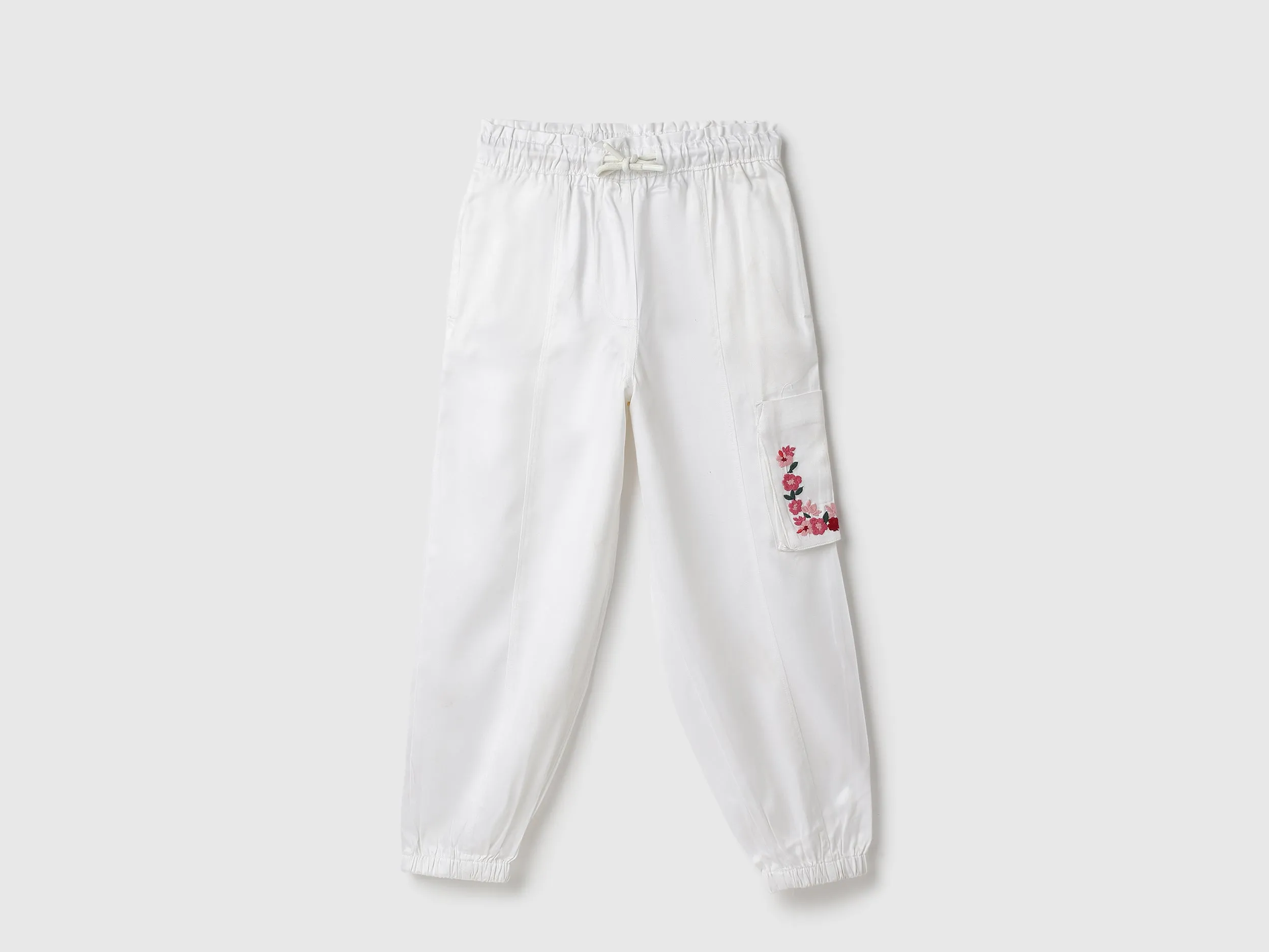 Solid Regular Fit Utility Trousers