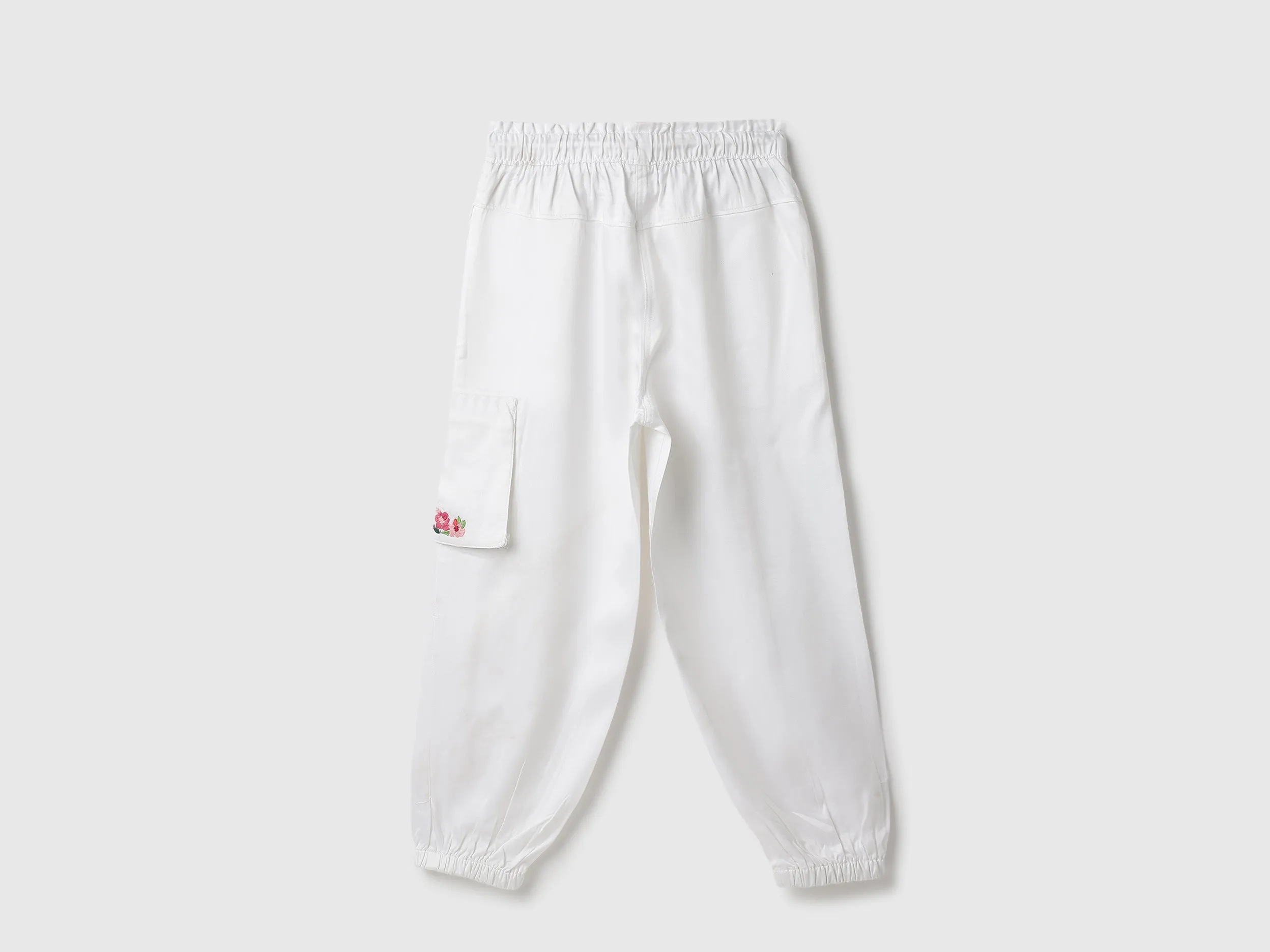 Solid Regular Fit Utility Trousers