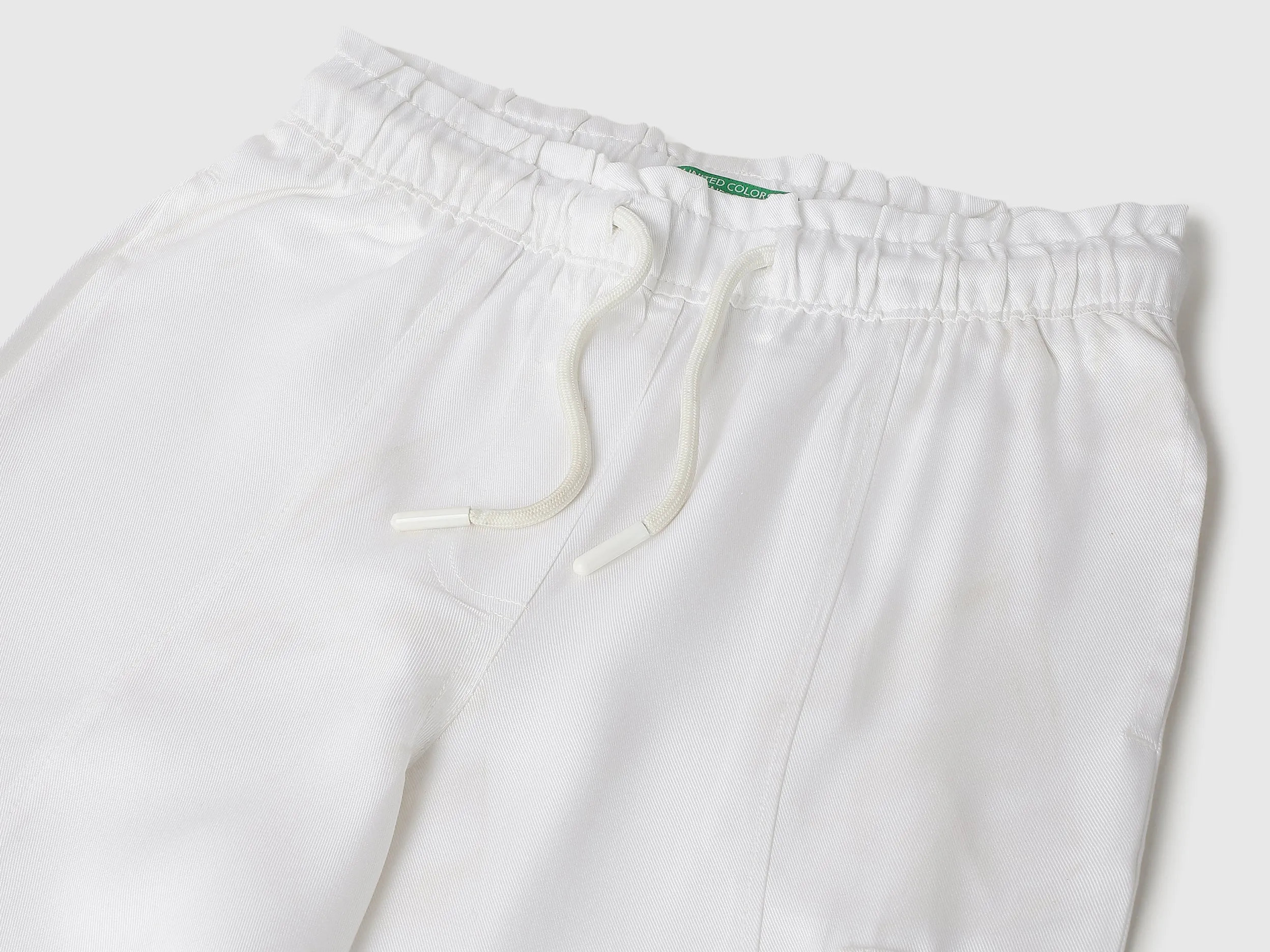 Solid Regular Fit Utility Trousers