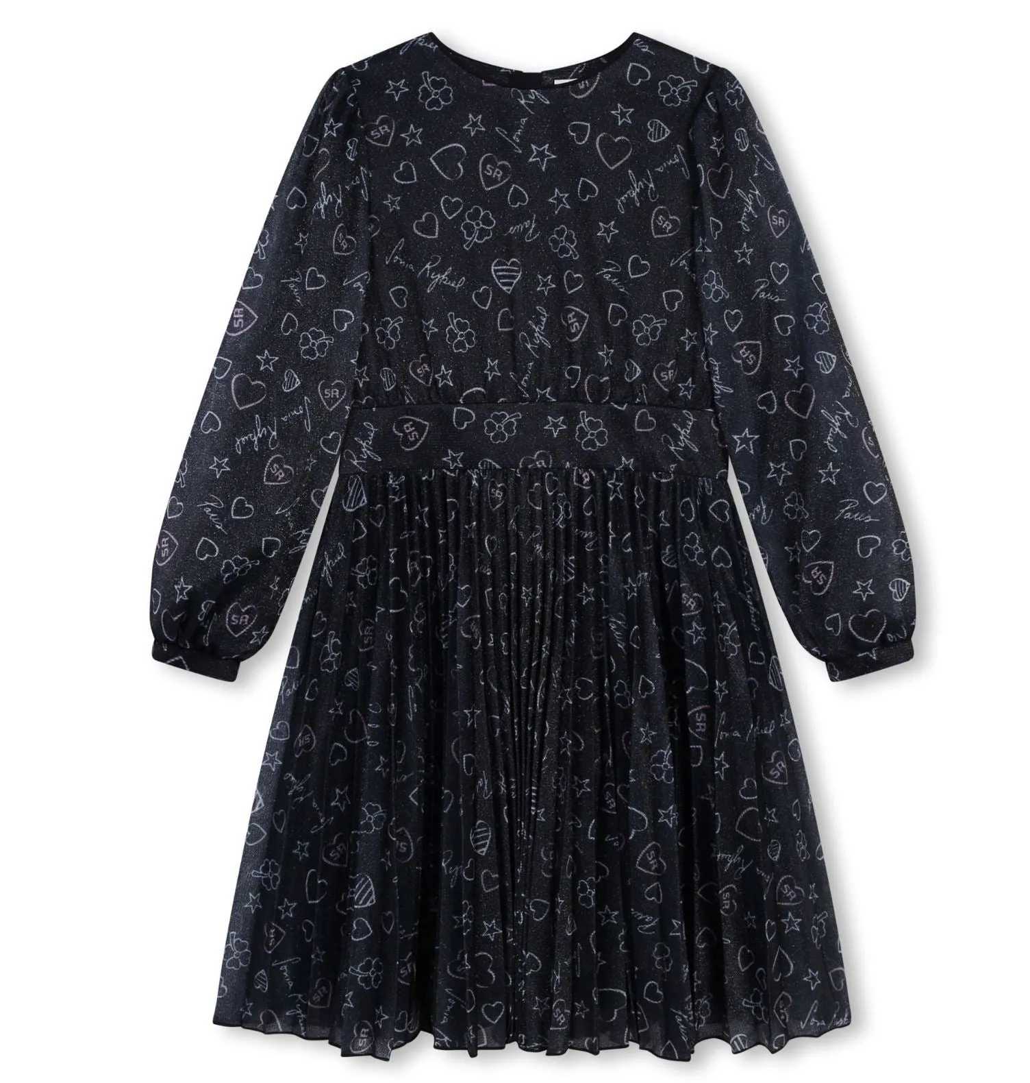 Sonia Rykiel Black Glitter Dress