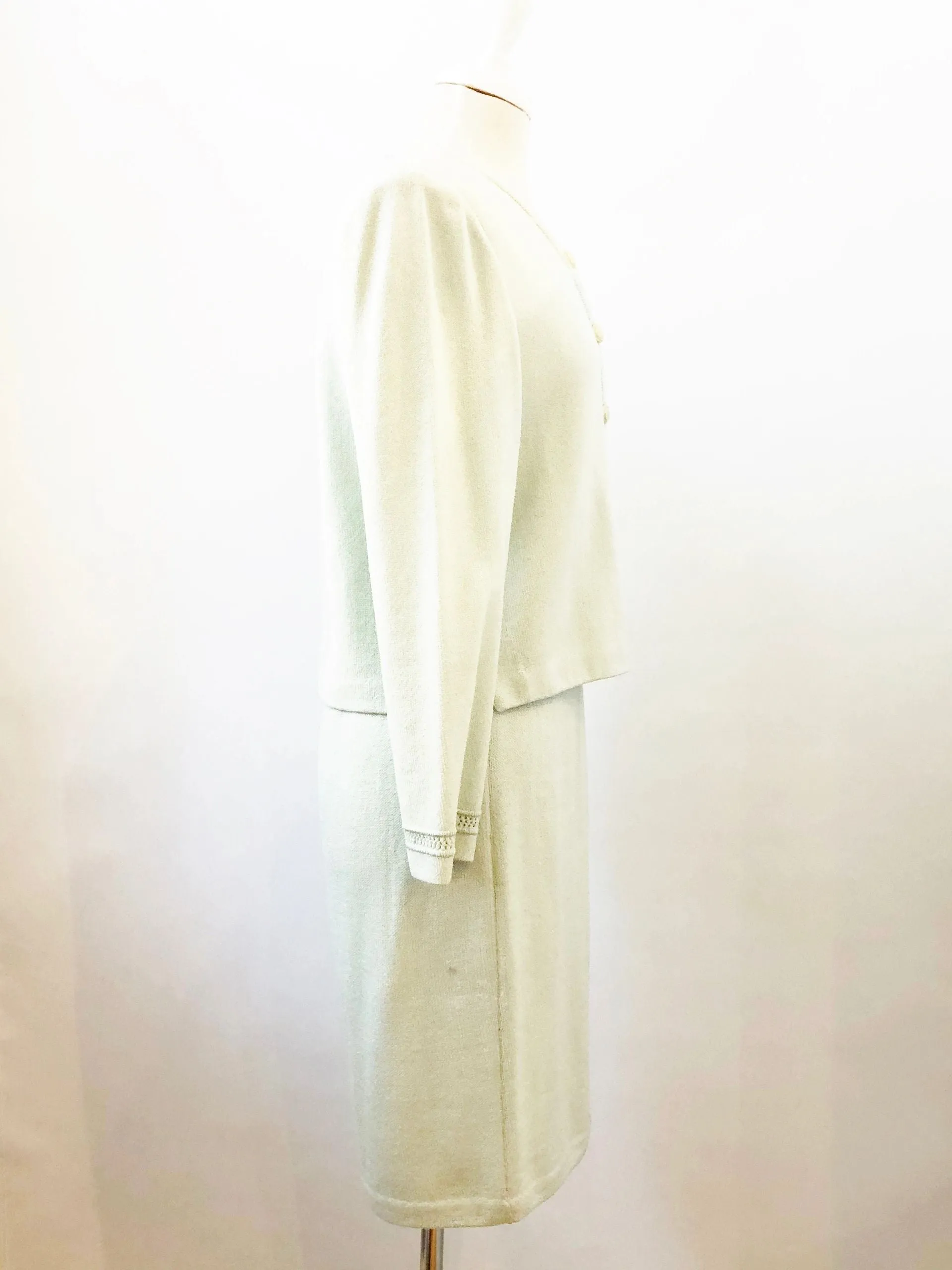 St. John Collection Knit Skirt Suit Size 4/6