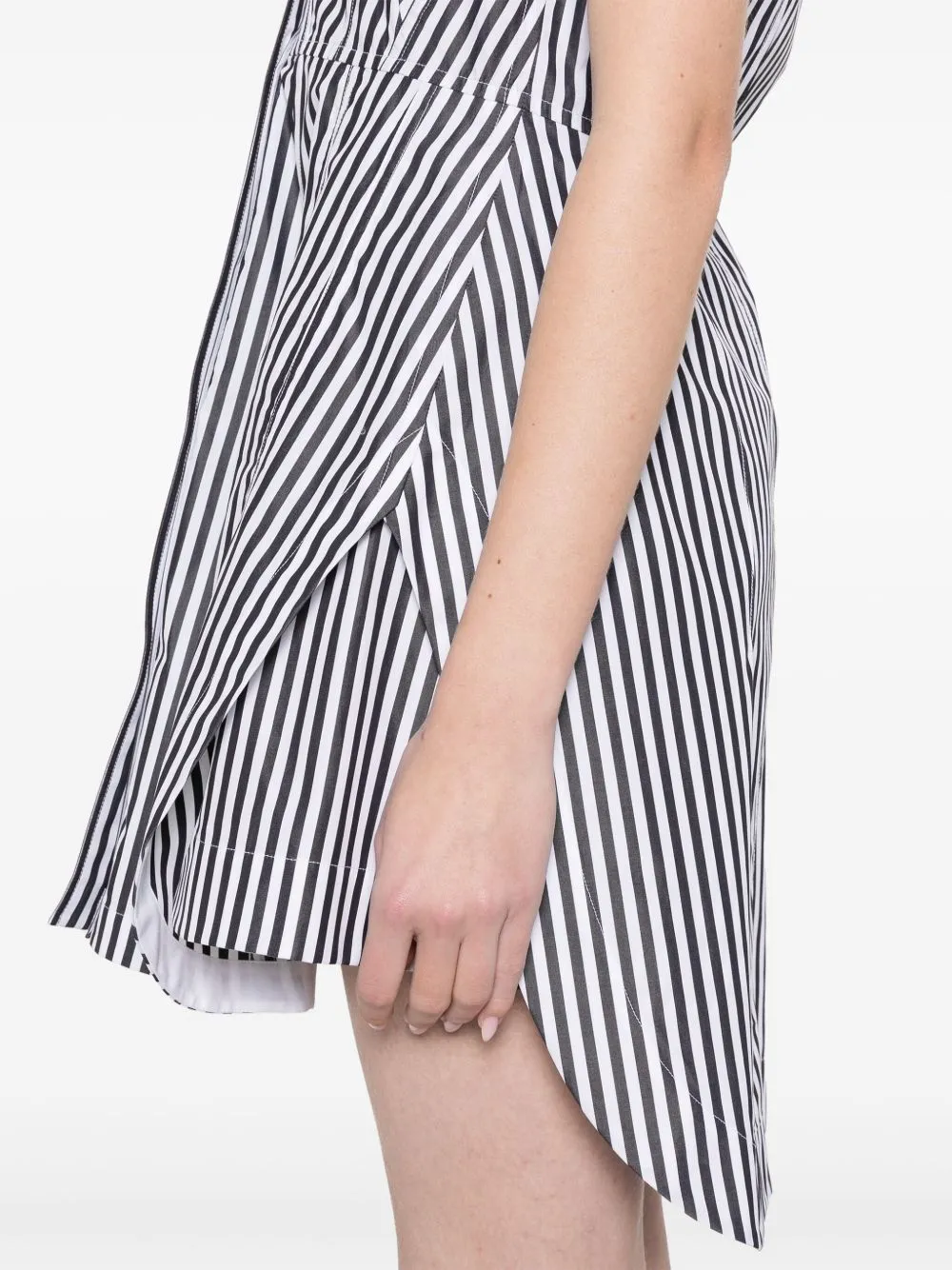 Striped mini dress
