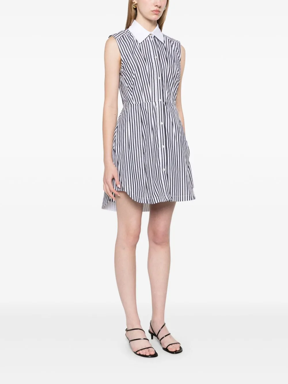 Striped mini dress