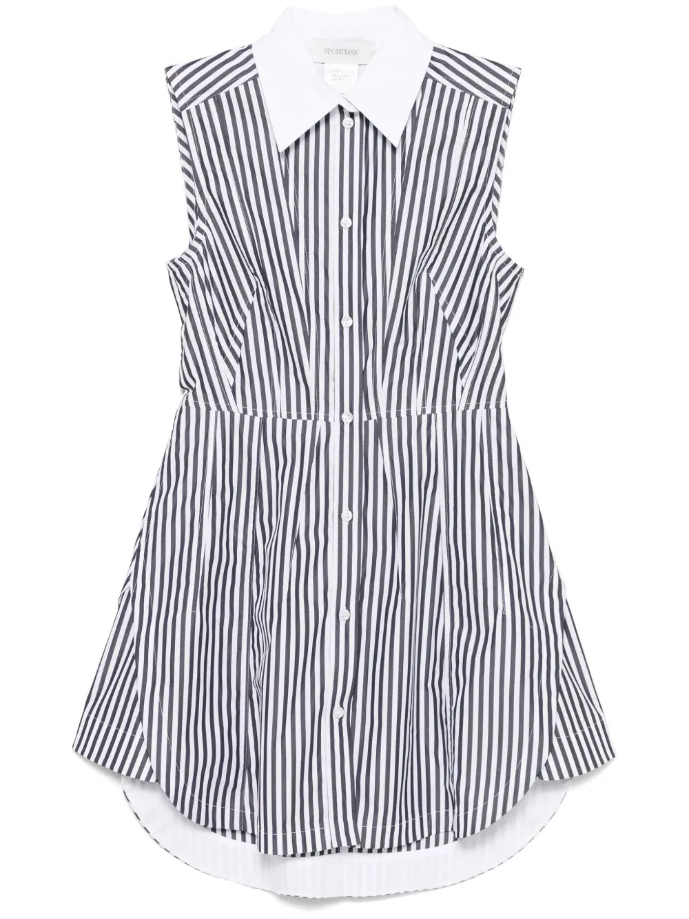 Striped mini dress