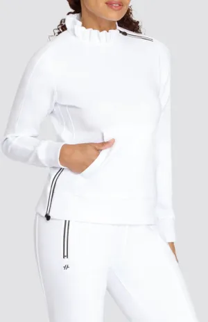 Tail Activewear  CONDOLEEZA PULLOVER - Chalk White