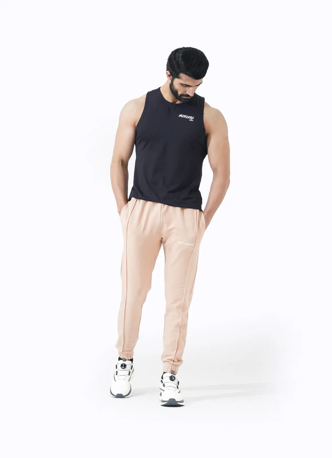 Tech Terry Trouser - Beige