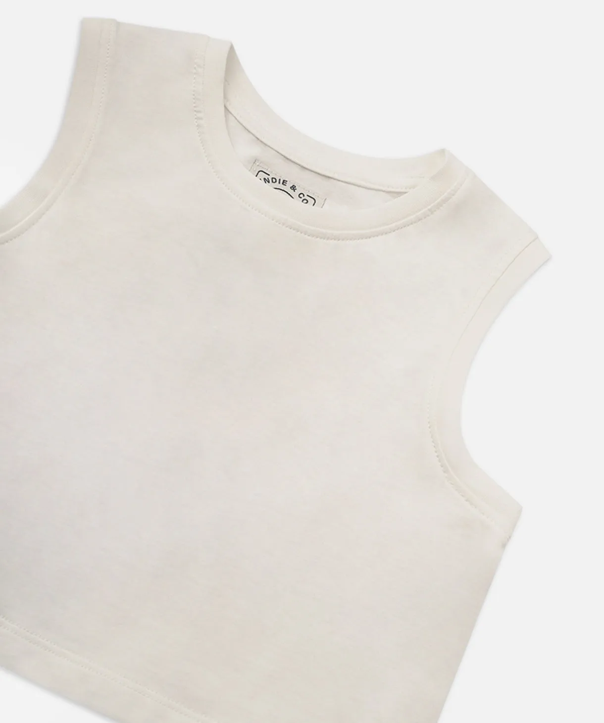 The Posh Singlet - Off White