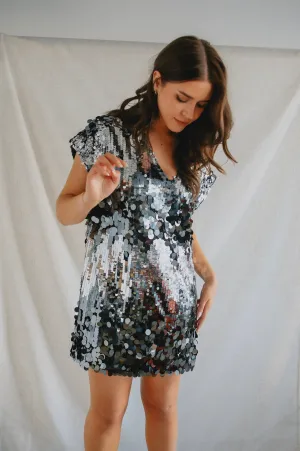 The Silver Linings Mini Dress