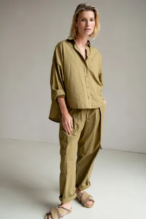 TROUSERS (S25Z723) AVOCADO