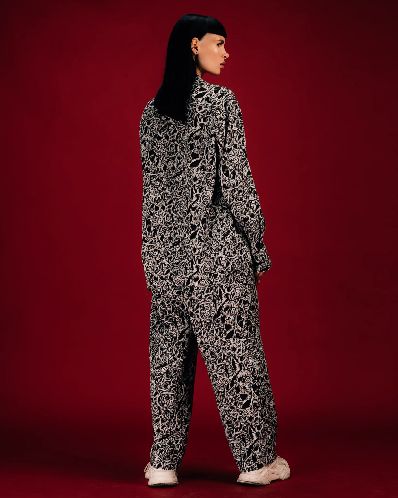 [UNISEX] RAFEL DELALANDE X LOCO MOSQUITO BELTED TROUSERS