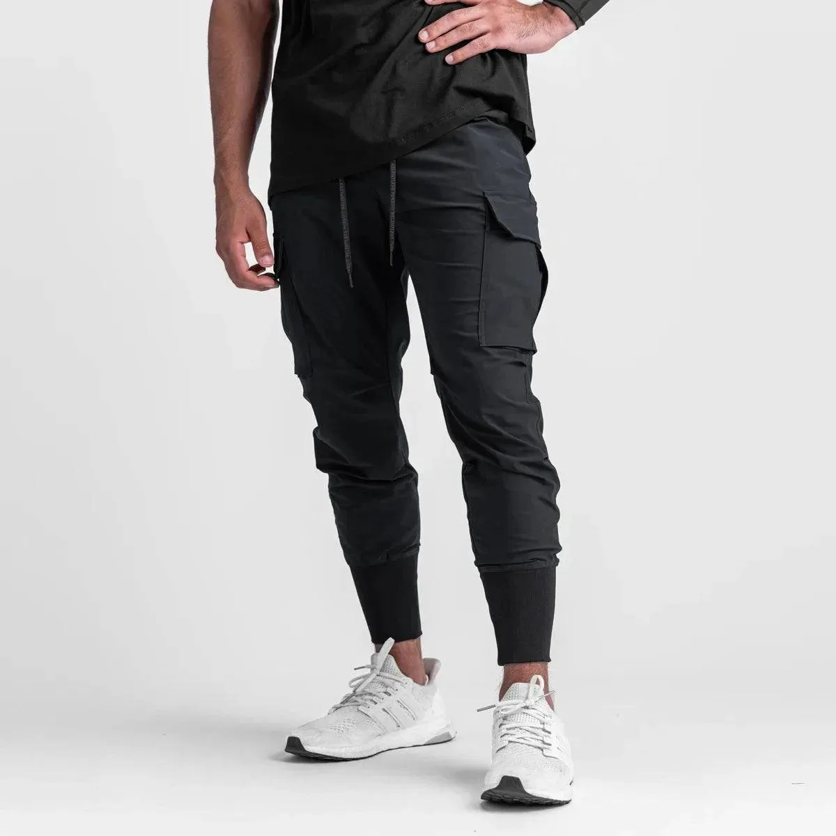 Urban Cargo Joggers with Drawstring and Pockets