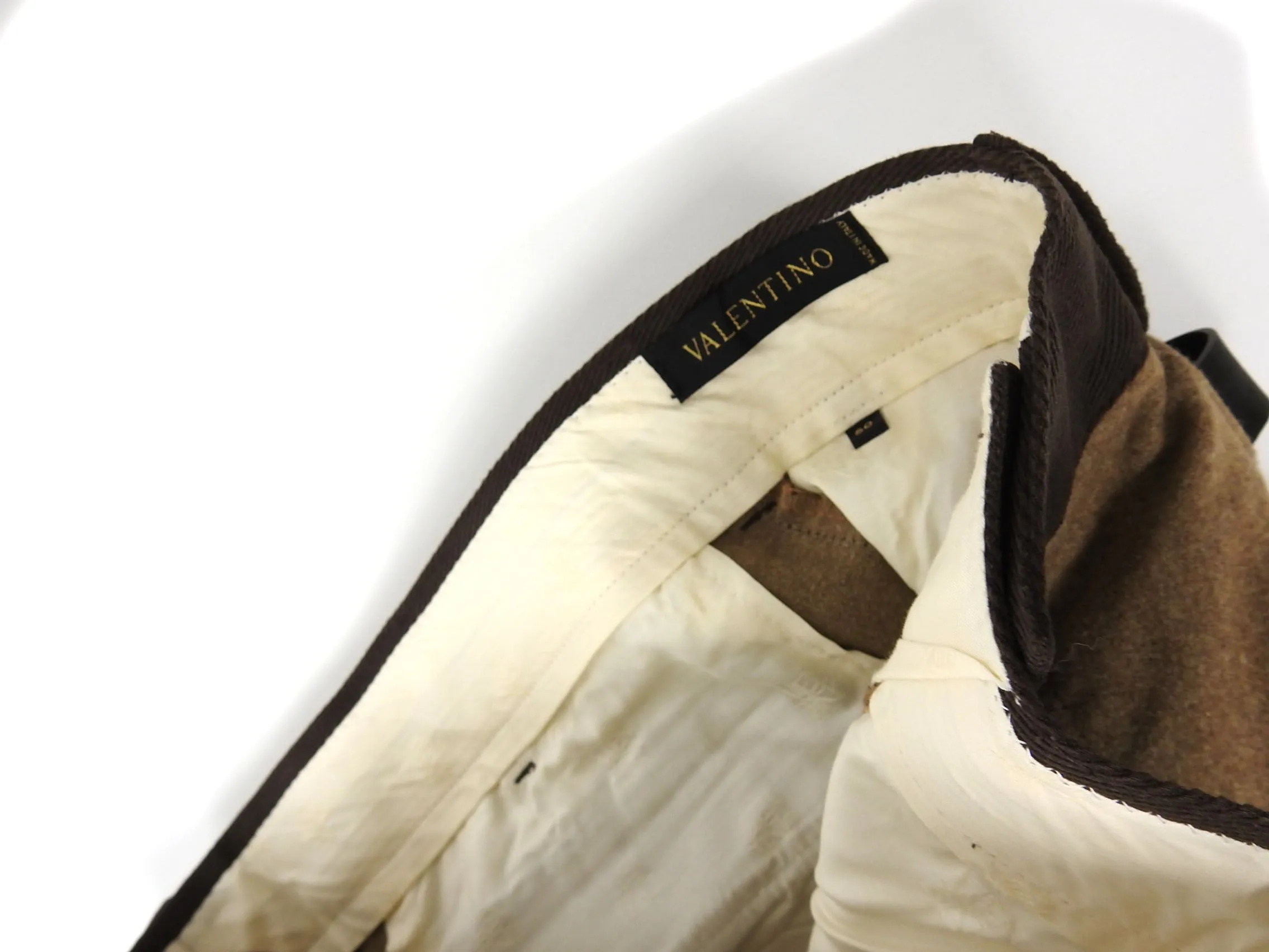 Valentino Trousers Brown Size 50