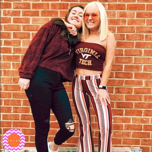Virginia Tech Maroon Tube Top
