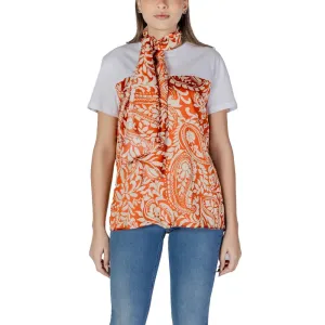 White Polyester Tops & T-Shirt