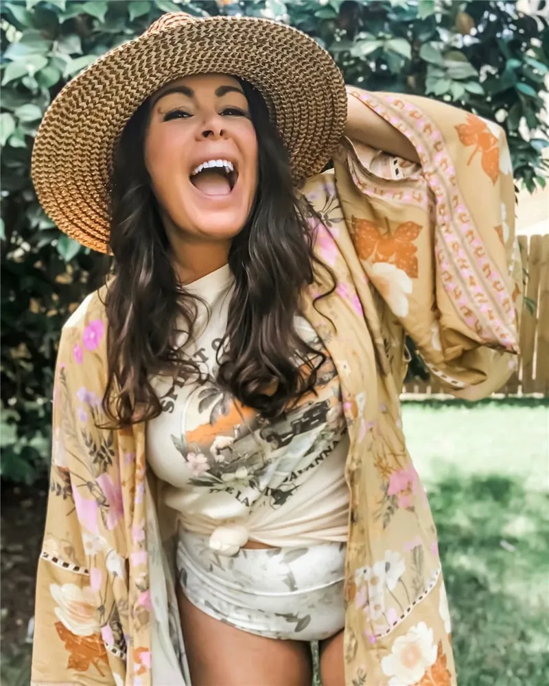 women floral print beach dresses