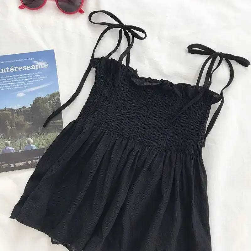 Women’s Bow Halter Crop Top