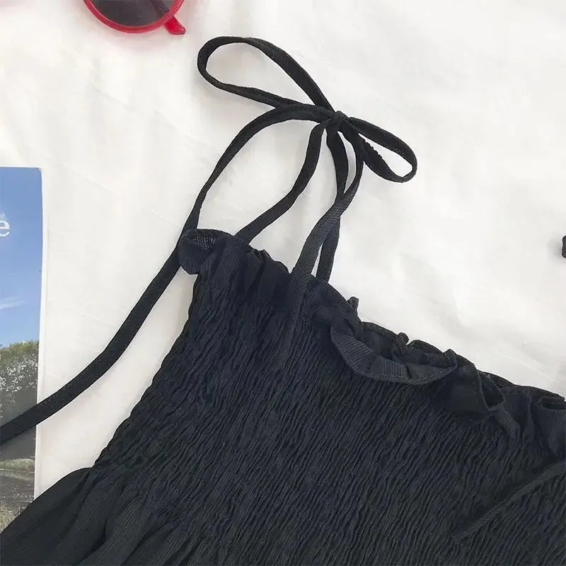 Women’s Bow Halter Crop Top