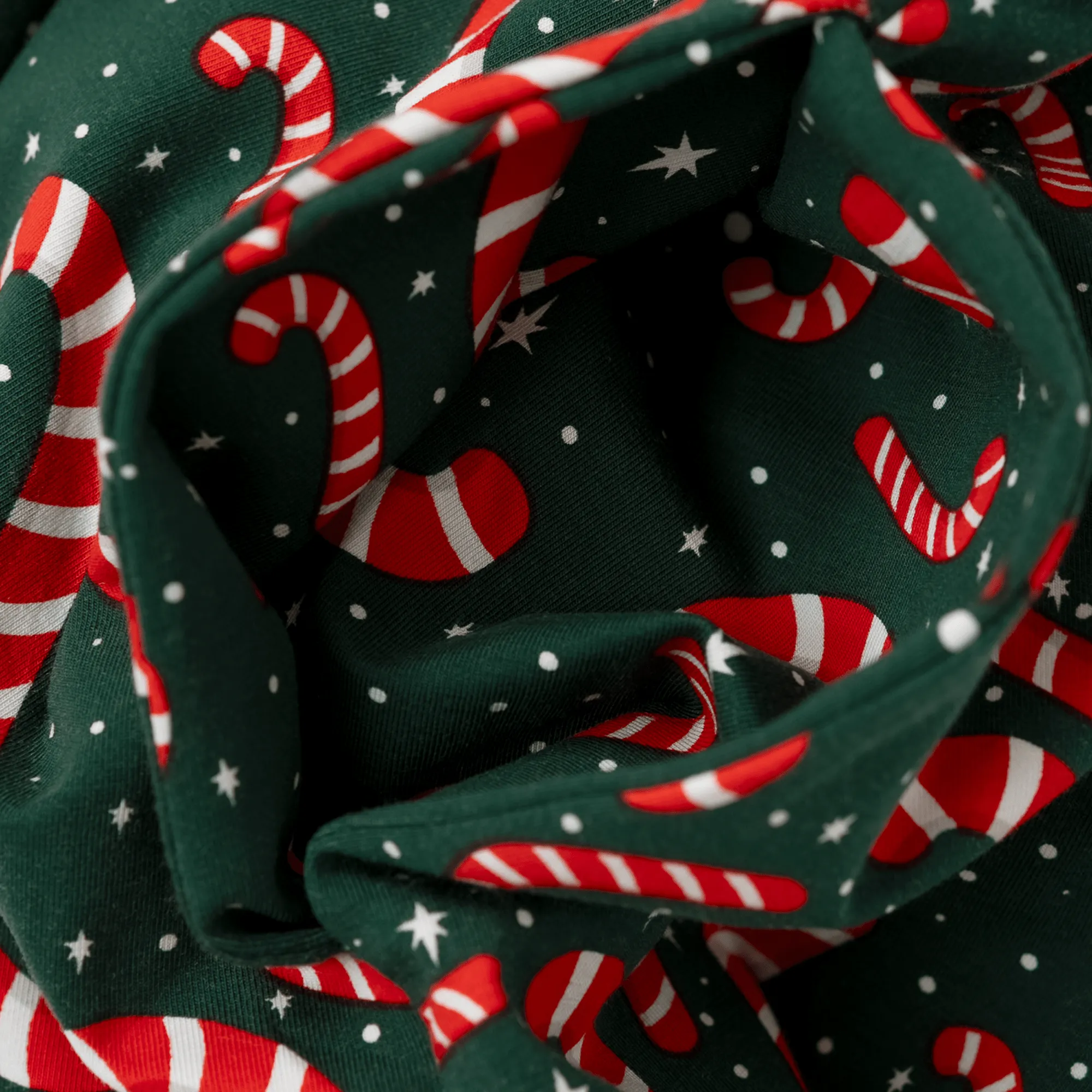 Womens Long Pyjamas - Candy Canes - Trousers & T-Shirt