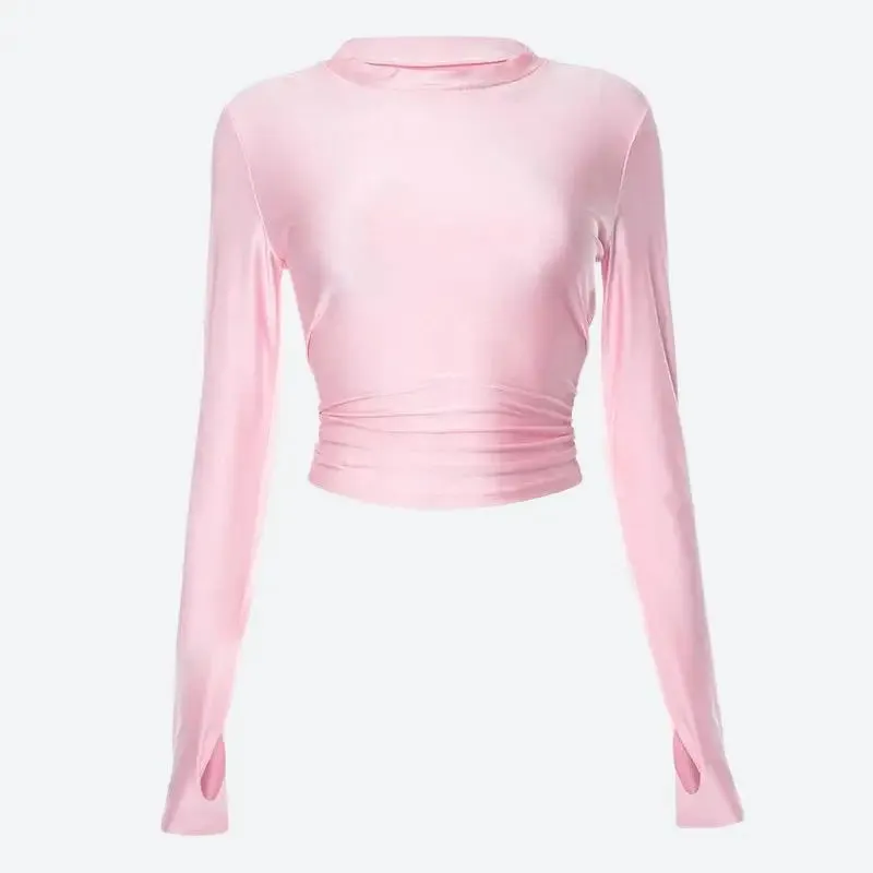 Y2K Soft Girl Shimmer Jacket for Playful Sophistication