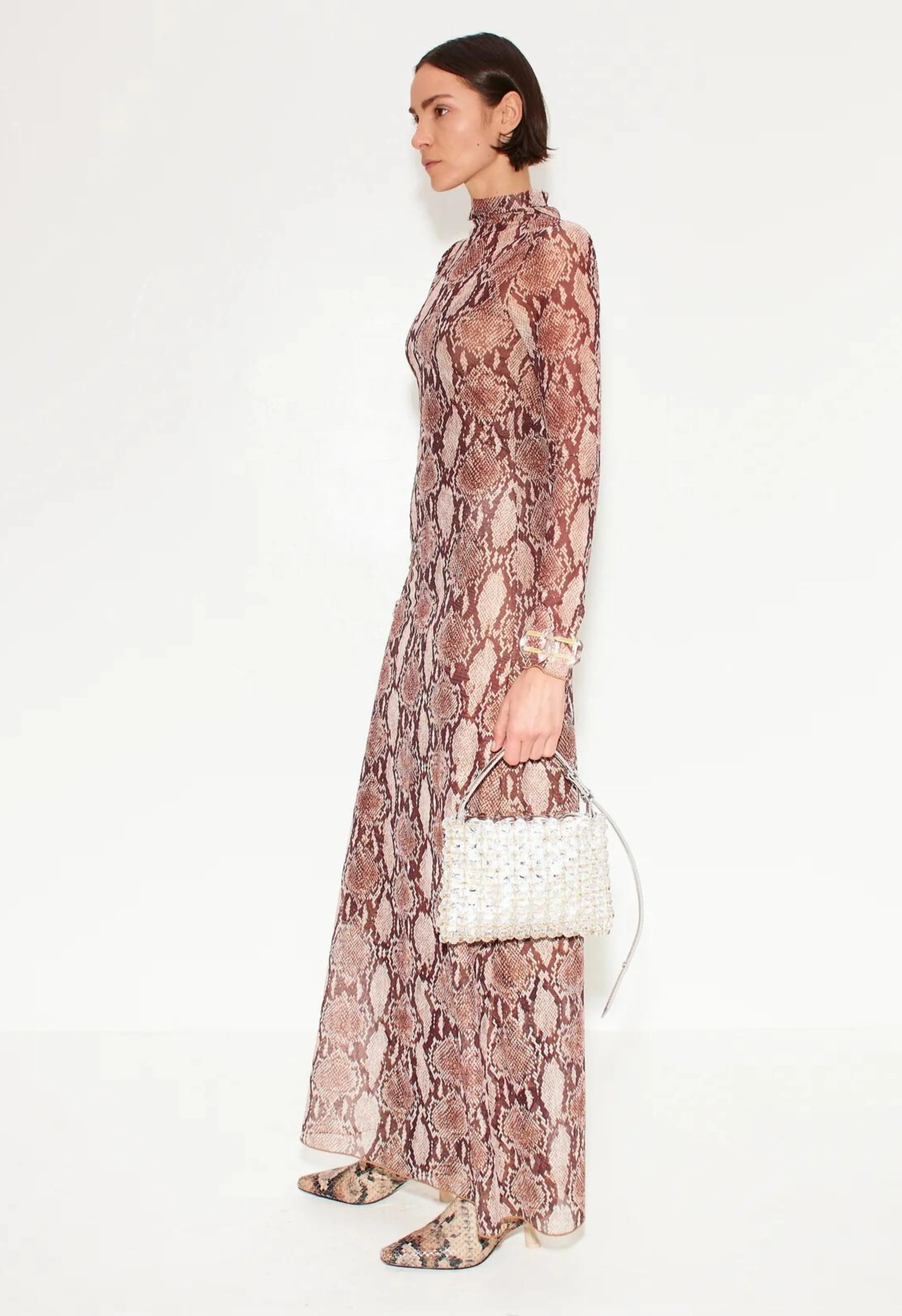 Zesty Mesh Dress