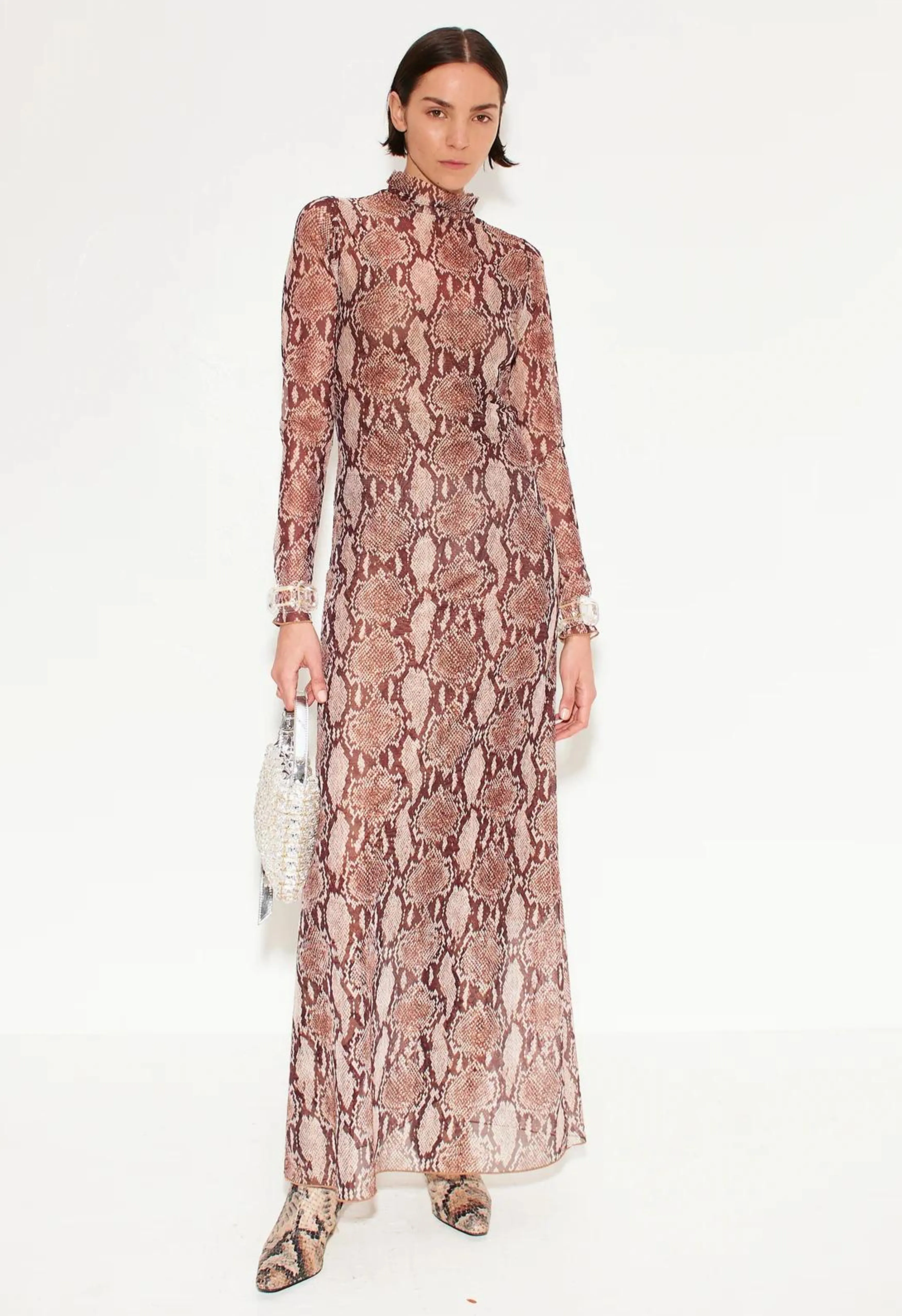 Zesty Mesh Dress